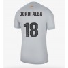 Barcelona Jordi Alba #18 Tredjedrakt 2022-23 Kortermet